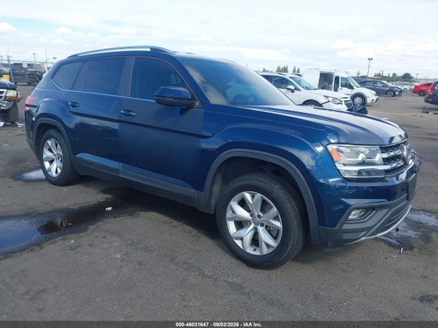 2019 Volkswagen Atlas 3.6l V6 Se W/technology მანქანა იყიდება აუქციონზე, vin: 1V2UR2CA3KC576320, აუქციონის ნომერი: 46031647