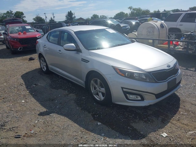 Продажа на аукционе авто 2015 Kia Optima Lx, vin: 5XXGM4A75FG378828, номер лота: 46031703