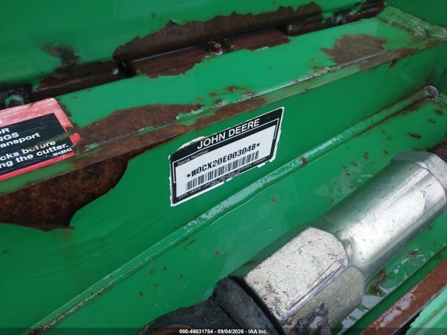 46031754 :رقم المزاد ، WOCX2OE003048 vin ، 2006 John Deere Mower Attachme Cx20 Flex Wing مزاد بيع