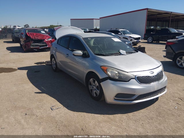 Auction sale of the 2016 Kia Forte Lx, vin: KNAFK4A69G5523221, lot number: 46031781