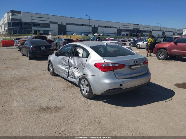 Продаж на аукціоні авто 2016 Kia Forte Lx, vin: KNAFK4A69G5523221, номер лоту: 46031781