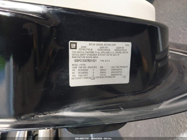 Aukcja sprzedaży 2007 Chevrolet Tahoe Ltz, vin: 1GNFC13047R291621, numer aukcji: 46031797