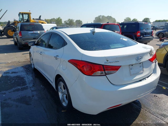 2013 Hyundai Elantra Gls მანქანა იყიდება აუქციონზე, vin: 5NPDH4AE2DH346135, აუქციონის ნომერი: 46031805
