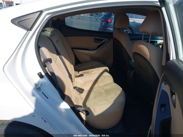 2013 Hyundai Elantra Gls მანქანა იყიდება აუქციონზე, vin: 5NPDH4AE2DH346135, აუქციონის ნომერი: 46031805