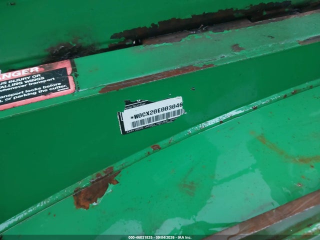 46031825 :رقم المزاد ، WOCX2OE003046 vin ، 2006 John Deere Mower Attachme Cx20 Flex Wing مزاد بيع