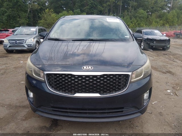 2015 Kia Sedona Ex მანქანა იყიდება აუქციონზე, vin: KNDMC5C14F6047774, აუქციონის ნომერი: 46031856