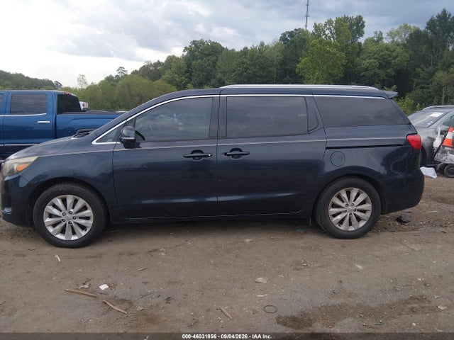 2015 Kia Sedona Ex მანქანა იყიდება აუქციონზე, vin: KNDMC5C14F6047774, აუქციონის ნომერი: 46031856