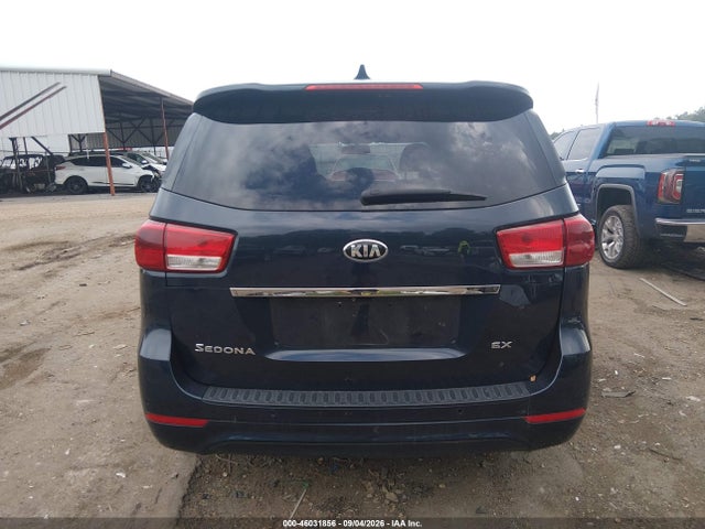 2015 Kia Sedona Ex მანქანა იყიდება აუქციონზე, vin: KNDMC5C14F6047774, აუქციონის ნომერი: 46031856