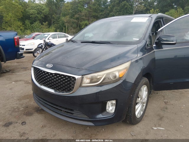 2015 Kia Sedona Ex მანქანა იყიდება აუქციონზე, vin: KNDMC5C14F6047774, აუქციონის ნომერი: 46031856