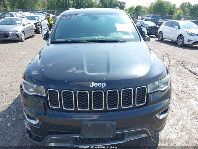 46031865 :رقم المزاد ، 1C4RJFBG3JC437461 vin ، 2018 Jeep Grand Cherokee Limited 4x4 مزاد بيع