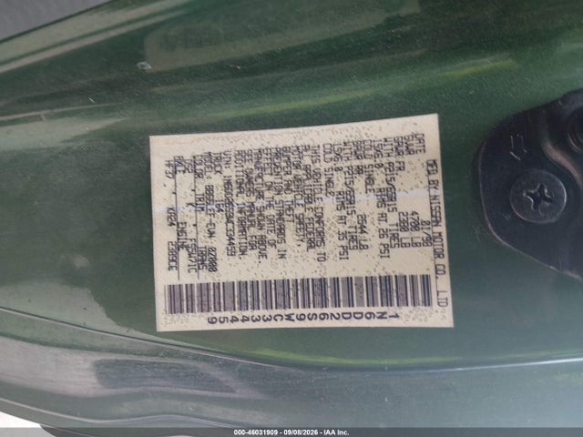 Продаж на аукціоні авто 1998 Nissan Frontier Se/xe, vin: 1N6DD26S9WC334459, номер лоту: 46031909