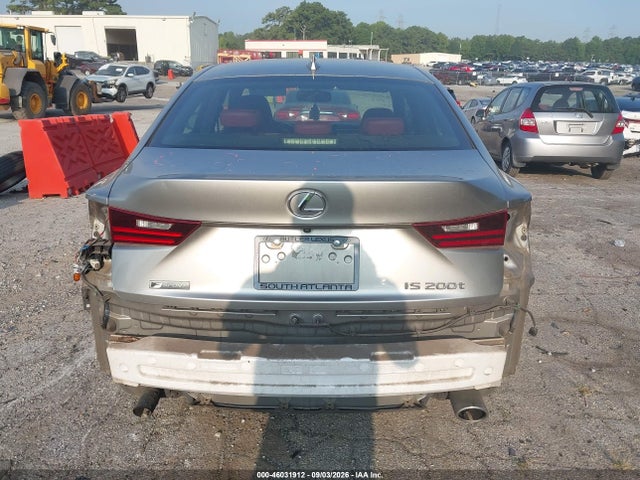 Продаж на аукціоні авто 2016 Lexus Is 200t, vin: JTHBA1D28G5017356, номер лоту: 46031912