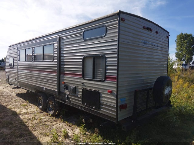 2018 Forest River Cherokee Grey Wolf 26dbh Travel Trailer მანქანა იყიდება აუქციონზე, vin: 4X4TCKB22JK048775, აუქციონის ნომერი: 46031920