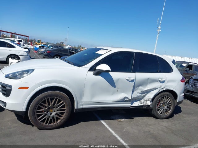 46031970 :رقم المزاد ، WP1AA2A25JKA02912 vin ، 2018 Porsche Cayenne Platinum Edition مزاد بيع