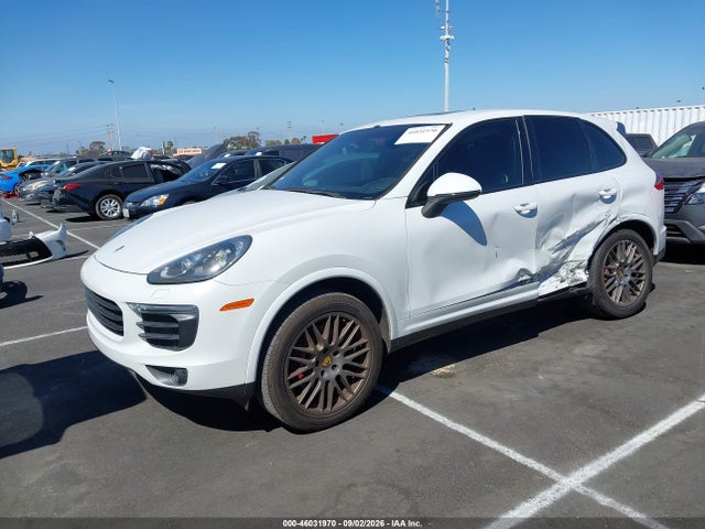 46031970 :رقم المزاد ، WP1AA2A25JKA02912 vin ، 2018 Porsche Cayenne Platinum Edition مزاد بيع