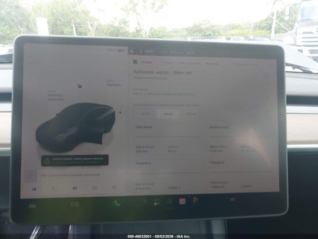 46032001 :رقم المزاد ، 7SAYGDED7RF096387 vin ، 2024 Tesla Model Y مزاد بيع