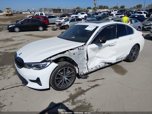 2019 Bmw 330i მანქანა იყიდება აუქციონზე, vin: 3MW5R1J56K8B01092, აუქციონის ნომერი: 46032037