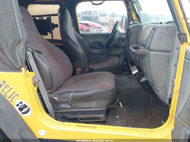 Продаж на аукціоні авто 2000 Jeep Wrangler Se, vin: 1J4FA29P5YP783686, номер лоту: 46032079