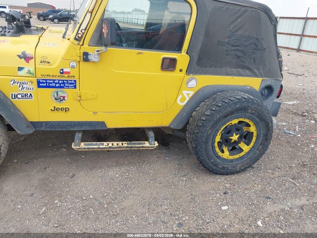 Продаж на аукціоні авто 2000 Jeep Wrangler Se, vin: 1J4FA29P5YP783686, номер лоту: 46032079