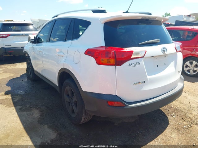 Продаж на аукціоні авто 2015 Toyota Rav4 Xle, vin: 2T3WFREV6FW162060, номер лоту: 46032098