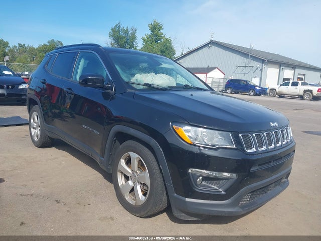 Auction sale of the 2019 Jeep Compass Latitude 4x4, vin: 3C4NJDBB9KT834279, lot number: 46032138