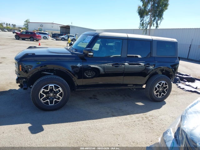 2025 Ford Bronco Outer Banks მანქანა იყიდება აუქციონზე, vin: 1FMEE8BP4SLA49280, აუქციონის ნომერი: 46032148