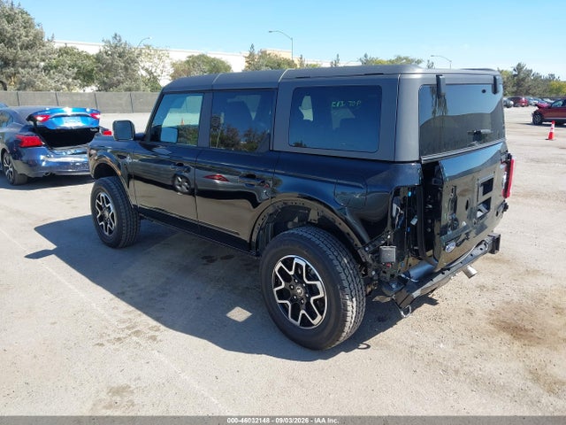 2025 Ford Bronco Outer Banks მანქანა იყიდება აუქციონზე, vin: 1FMEE8BP4SLA49280, აუქციონის ნომერი: 46032148