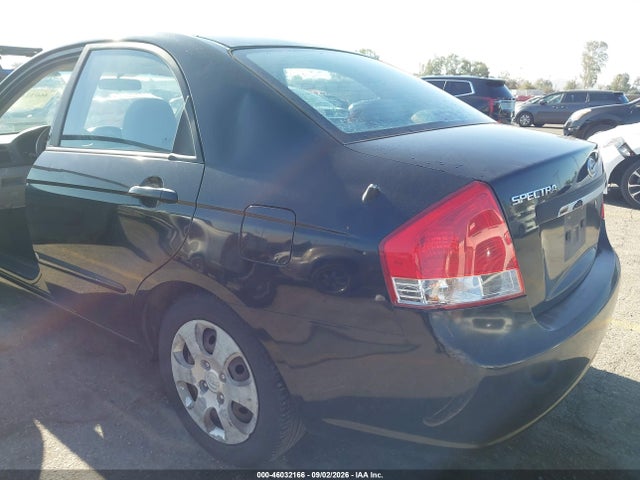 46032166 :رقم المزاد ، KNAFE222795642539 vin ، 2009 Kia Spectra Ex مزاد بيع