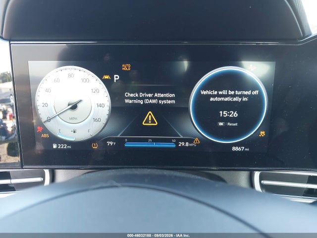46032188 :رقم المزاد ، KMHLP4AG0NU365365 vin ، 2022 Hyundai Elantra Limited مزاد بيع