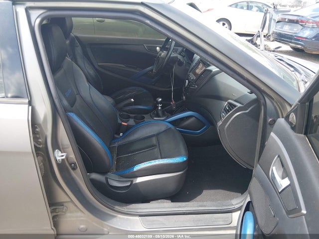 Продаж на аукціоні авто 2014 Hyundai Veloster Turbo W/blue, vin: KMHTC6AE2EU185939, номер лоту: 46032189
