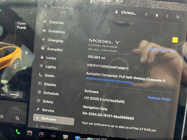 Aukcja sprzedaży 2021 Tesla Model Y Long Range Dual Motor All-wheel Drive, vin: 5YJYGDEE9MF149671, numer aukcji: 46032234