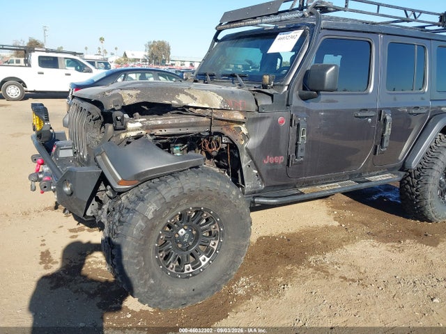 2018 Jeep Wrangler Unlimited Rubicon 4x4 მანქანა იყიდება აუქციონზე, vin: 1C4HJXFG9JW126577, აუქციონის ნომერი: 46032302