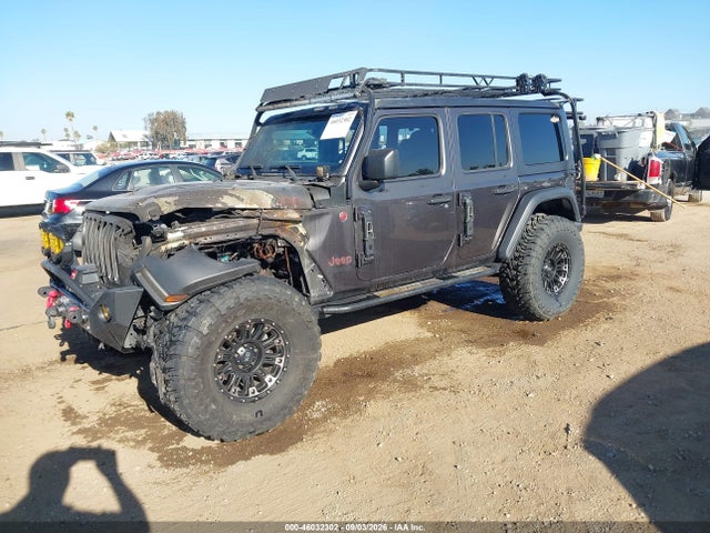 2018 Jeep Wrangler Unlimited Rubicon 4x4 მანქანა იყიდება აუქციონზე, vin: 1C4HJXFG9JW126577, აუქციონის ნომერი: 46032302
