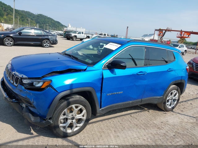 Продажа на аукционе авто 2025 Jeep Compass Latitude 4x4, vin: 3C4NJDBN9ST587954, номер лота: 46032316