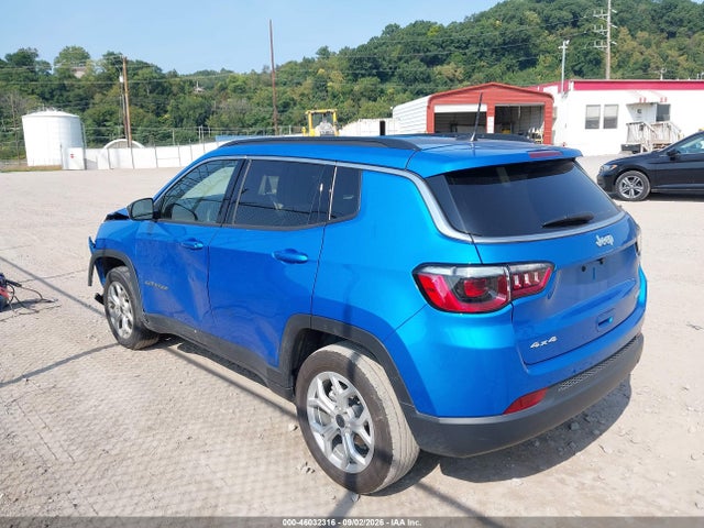 Продажа на аукционе авто 2025 Jeep Compass Latitude 4x4, vin: 3C4NJDBN9ST587954, номер лота: 46032316