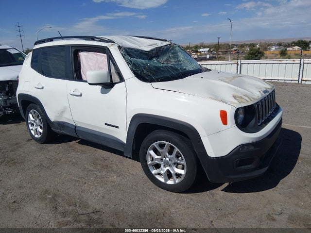 Продаж на аукціоні авто 2017 Jeep Renegade Latitude Fwd, vin: ZACCJABB1HPG01910, номер лоту: 46032356