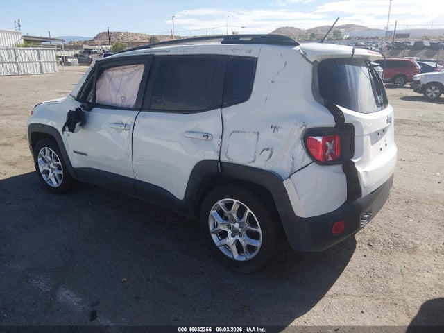 Продаж на аукціоні авто 2017 Jeep Renegade Latitude Fwd, vin: ZACCJABB1HPG01910, номер лоту: 46032356