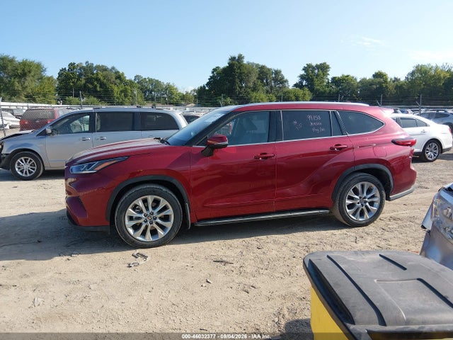 Aukcja sprzedaży 2022 Toyota Highlander Limited, vin: 5TDDZRBH7NS563727, numer aukcji: 46032377