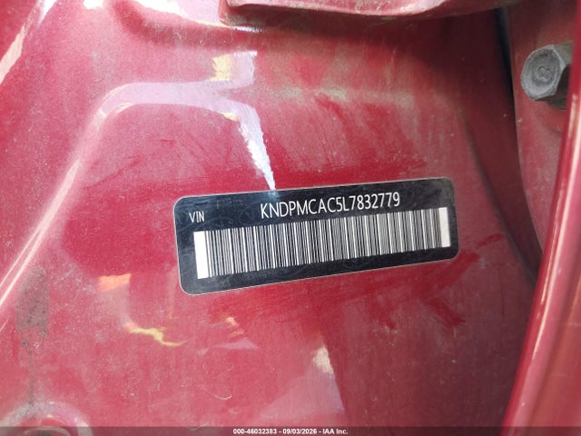 Aukcja sprzedaży 2020 Kia Sportage Lx, vin: KNDPMCAC5L7832779, numer aukcji: 46032383