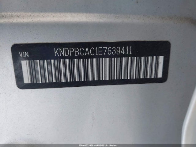 2014 Kia Sportage Lx მანქანა იყიდება აუქციონზე, vin: KNDPBCAC1E7639411, აუქციონის ნომერი: 46032430