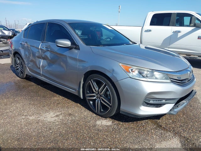 46032453 :رقم المزاد ، 1HGCR2F14HA213250 vin ، 2017 Honda Accord Sport Se مزاد بيع