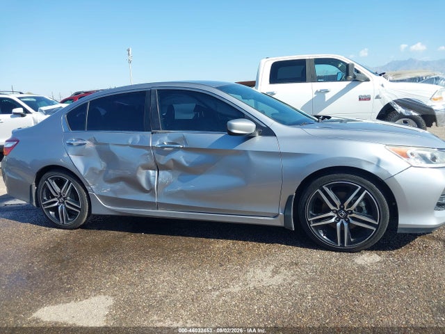 46032453 :رقم المزاد ، 1HGCR2F14HA213250 vin ، 2017 Honda Accord Sport Se مزاد بيع