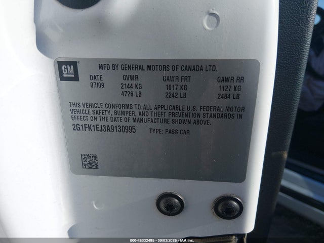 Продажа на аукционе авто 2010 Chevrolet Camaro 2ss, vin: 2G1FK1EJ3A9130995, номер лота: 46032485