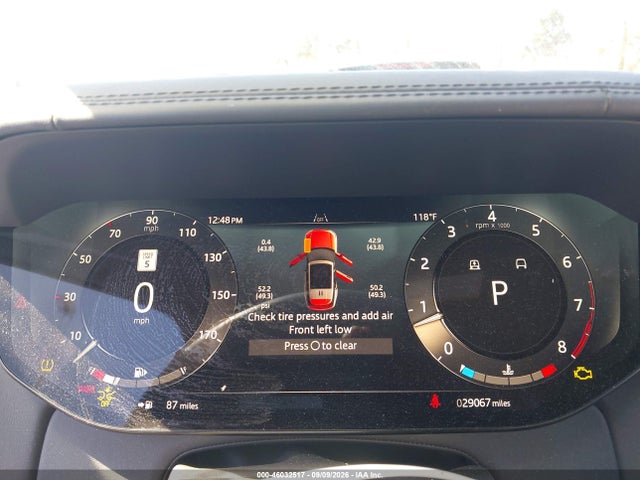 2024 Land Rover Range Rover P530 Se მანქანა იყიდება აუქციონზე, vin: SALKP9E92RA229148, აუქციონის ნომერი: 46032517