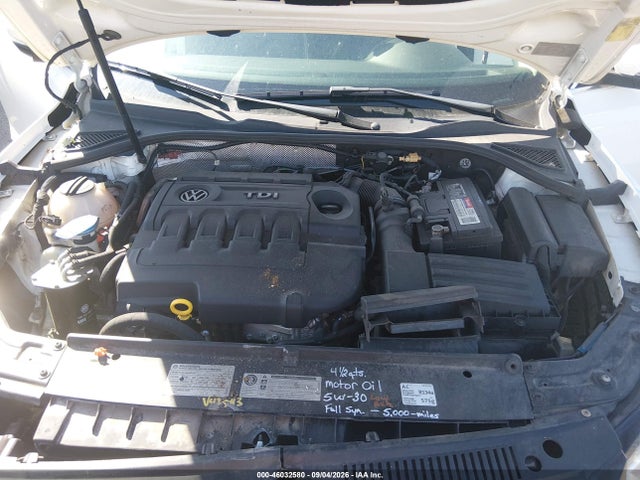 2015 Volkswagen Passat 2.0l Tdi Se მანქანა იყიდება აუქციონზე, vin: 1VWBV7A37FC087881, აუქციონის ნომერი: 46032580