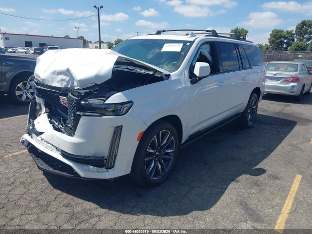 46032579 :رقم المزاد ، 1GYS4RKL1PR429026 vin ، 2023 Cadillac Escalade Esv 4wd Sport Platinum مزاد بيع