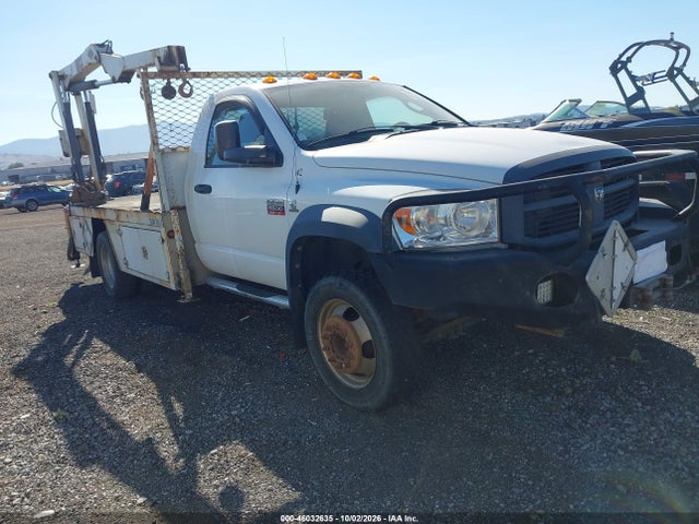 2008 Dodge Ram 5500 Hd Chassis St/slt მანქანა იყიდება აუქციონზე, vin: 3D6WD76A48G228544, აუქციონის ნომერი: 46032635