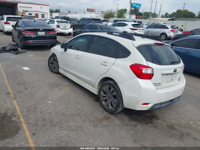 Aukcja sprzedaży 2016 Subaru Impreza 2.0i Sport Premium, vin: JF1GPAP66G8260804, numer aukcji: 46032637