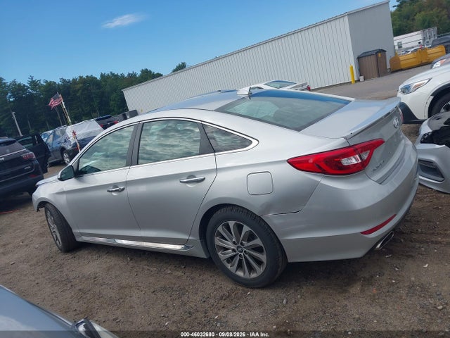 2017 Hyundai Sonata Sport მანქანა იყიდება აუქციონზე, vin: 5NPE34AF8HH580376, აუქციონის ნომერი: 46032680