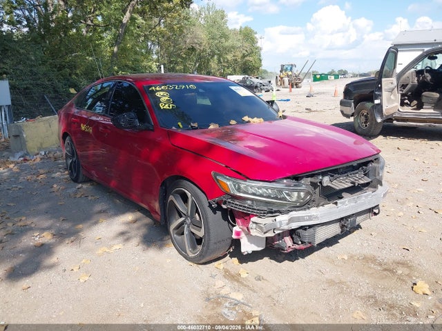 2018 Honda Accord Sport მანქანა იყიდება აუქციონზე, vin: 1HGCV1F37JA212283, აუქციონის ნომერი: 46032710